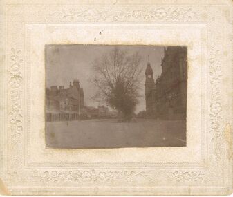 Photograph - VIEW OF PALL MALL, BENDIGO : PHOTOGRAPH, 1900's