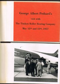Photograph - PETHARD COLLECTION: PHOTOGRAPH TINKEN ROLLER BEARING COMPANY