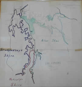 Map - STATE RIVERS AND WATER SUPPLY COMMISSION : LAKE EPPALOCK