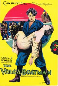 Document - LYDIA CHANCELLOR COLLECTION; THE VOLGA BOATMAN THEATRE PROGRAMME