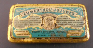 Container - BUSH COLLECTION: EUMENTHOL JUJUBES TIN
