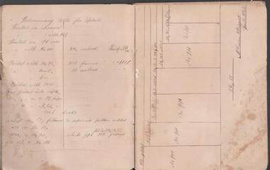 Document - JOHN EVANS COLLECTION: LABORATORY NOTES, CHEMISTRY AND ASSAYING 1890