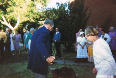 Photograph - DUDLEY HOUSE COLLECTION: PLANTING OF RED FLOWERING GUM