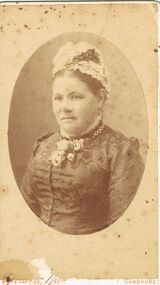 Photograph - ELMA  WINSLADE WELLS COLLECTION: MRS D WATSON