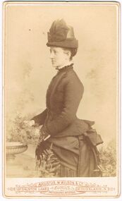 Photograph - ELMA WINSLADE WELLS COLLECTION: PHOTO OF 'GREAT AUNT ALICE MOORE'