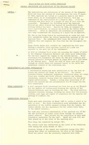 Document - STATE RIVERS AND WATER SUPPLY COMMISSION : GENERAL DESCRIPTION AND PARTICULARS OF EPPALOCK PROJECT, 1/08/1961