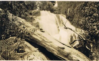 Photograph - BLACK AND WHITE PHOTOGRAPH OF CAMERON CASCADE  MARYSVILLE