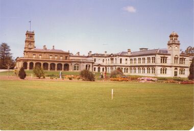 Photograph - COLOUR PHOTOGRAPH OF  BUILDINGS AND LANDSCAPE