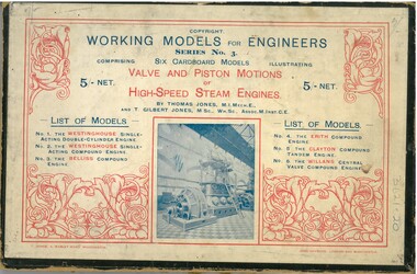 Document - MINING IN BENDIGO COLLECTION: WORKING MODELS OF HIGH-SPEED STEAM ENGINES