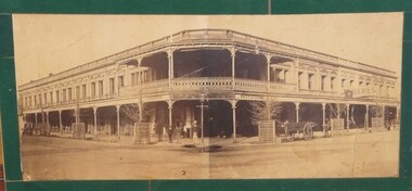 Photograph - CORNER MITCHELL & HIGH STREETS, 1880's