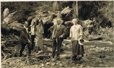 Photograph - BLACK AND WHITE PHOTOGRAPH: TAGGERTY RIVER MARYSVILLE 1924-5