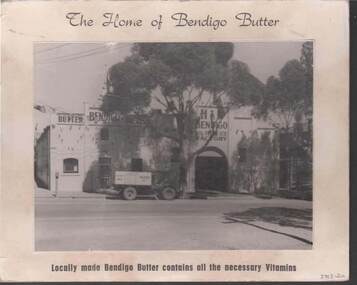 Photograph - BENDIGO BUTTER FACTORY PHOTOGRAPH 1950S