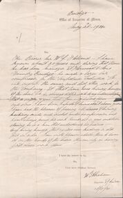 Document - MINING IN BENDIGO COLLECTION: REFERENCE FOR W. J. HOLLAND