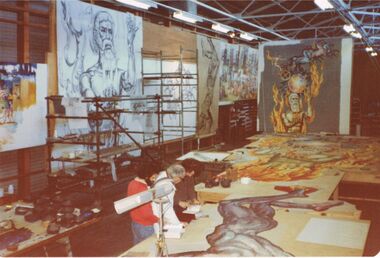 Photograph - COLOUR PHOTOGRAPH: 'MR FREEDMAN STATE ARTIST / JULY 1981, July 1981