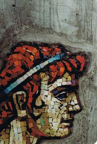 Photograph - COLOUR PHOTOGRAPH: MOSAIC PICTURE OF MALE