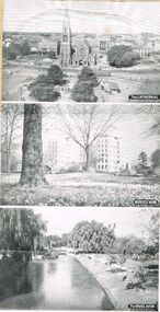 Photograph - BLACK AND WHITE POSTCARD: PHOTOGRAPH X 10 OF CANTERBURY, ENGLAND