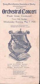 Document - SIXTH ORCHESTRAL CONCERT 1924 PROGRAM, 7 May 1924