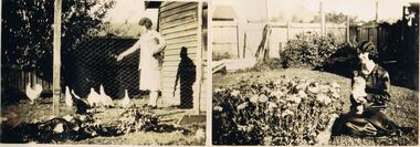 Photograph - BLACK AND WHITE PHOTO OF TWO LADIES
