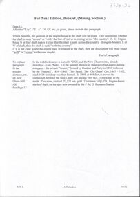 Document - BOOKLET NOTES - MINING