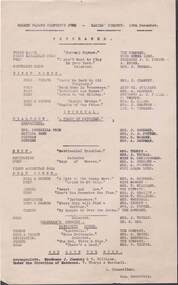 Document - GOLDEN SQUARE COMFORT'S FUND-LADIES CONCERT, 10 December