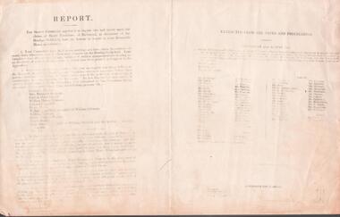 Document - MINING REPORTS - REPORT ON DISCOVERER OF BENDIGO GOLDFIELD