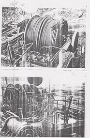 Photograph - UNKNOWN MINING PHOTOS - WINDING GEAR