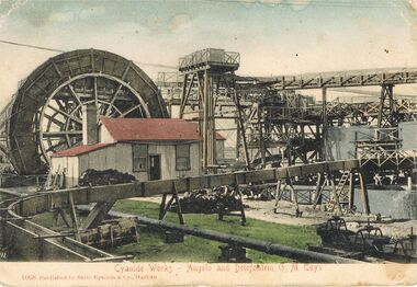 Postcard - POSTCARD: PICTURE OF CYANIDE WORKS
