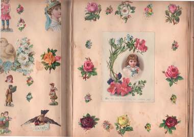 Book - SCRAPBOOK ALBUM, 1900s