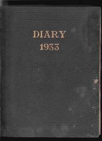 Book - SCRAPBOOK (BASED ON 1993 NESTLE DIARY), 1933