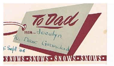 Postcard - BADHAM COLLECTION: GREETINGS CARD - SMALL CARD