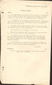 Document - BADHAM COLLECTION: VICTORIAN RAILWAYS TOUR OF INSPECTION REPORT 1959