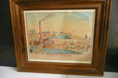 Painting - JOHNSON'S REEF GOLD MINING COMP