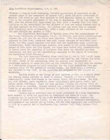 Document - NORMAN OLIVER COLLECTION: EPHEMERA
