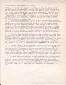 Document - NORMAN OLIVER COLLECTION: EPHEMERA