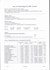 Document - MINING REPORTS - MINES REPORT 1899 GENERAL