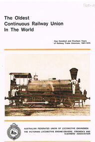 Magazine - BADHAM COLLECTION: AUSTRALIAN FEDERATED UNION OF LOCOMOTIVE ENGINEMEN MAGAZINE