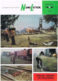 Document - BADHAM COLLECTION: NEWSLETTER FEBRUARY1969 SPECIAL REPORT ON BUSHFIRES