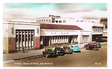 Photograph - CIVIC BUILDINGS, BENDIGO