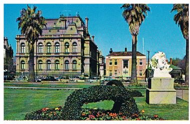Postcard - LAW COURTS, BENDIGO
