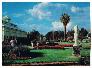 Postcard - CONSERVATORY GARDENS, BENDIGO