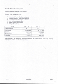 Document - MINING REPORTS - NOTES FROM M & GEOL JOURNAL SEPT 1941