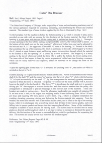 Document - MINING REPORTS - GATE'S ORE BREAKER
