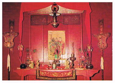 Postcard - CHINESE JOSS HOUSE