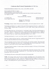 Document - MINING REPORTS - CATHERINE REEF UNITED CLAIMHOLDERS G. M. COY
