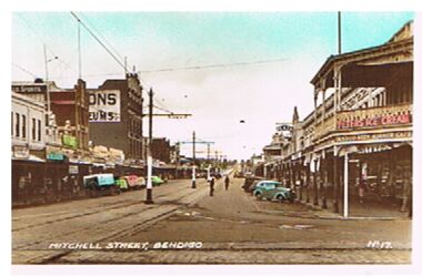 Photograph - MITCHELL STREET, BENDIGO