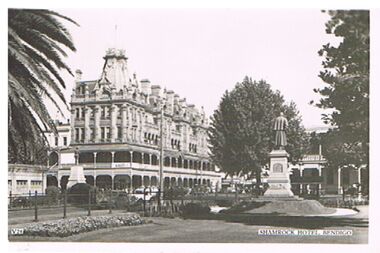 Postcard - SHAMROCK HOTEL, BENDIGO