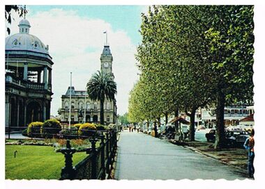 Postcard - PALL MALL, BENDIGO