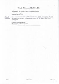 Document - MINING REPORTS - MINE MANAGERS REPORT