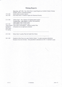 Document - MINING REPORTS - LEADING AND PROMINENT MINES