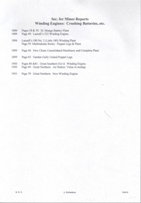 Document - MINING REPORTS - SEC. FOR MINES REPORTS